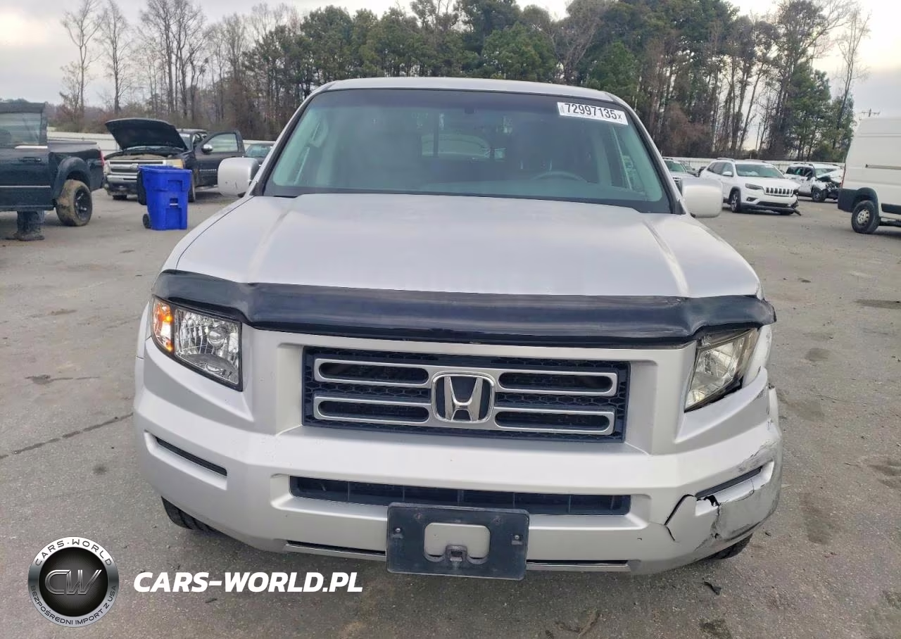2007 Honda Ridgeline Rts VIN:2HJYK16427H521963 - 5