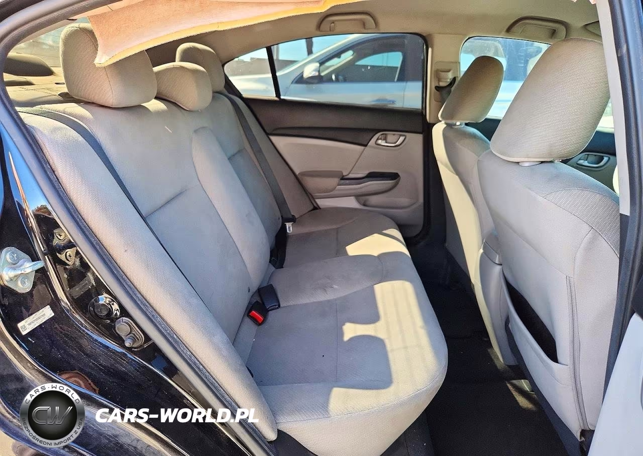 2013 Honda Civic Lx VIN:19XFB2F59DE247825 - 10