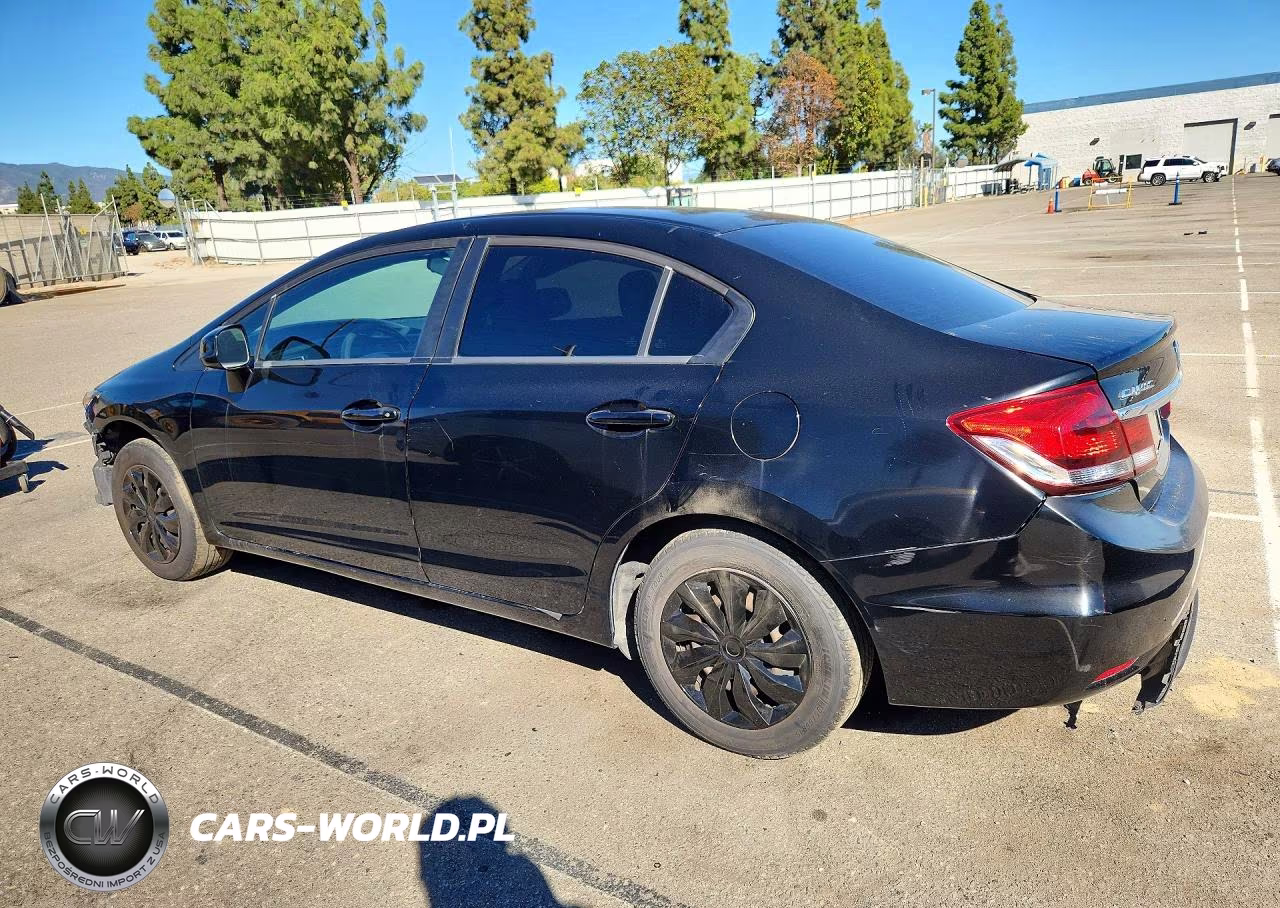 2013 Honda Civic Lx VIN:19XFB2F59DE247825 - 2