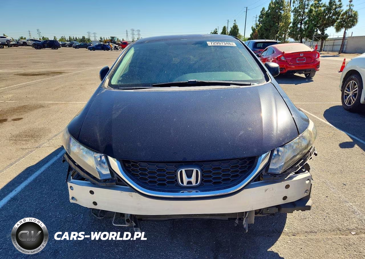 2013 Honda Civic Lx VIN:19XFB2F59DE247825 - 5