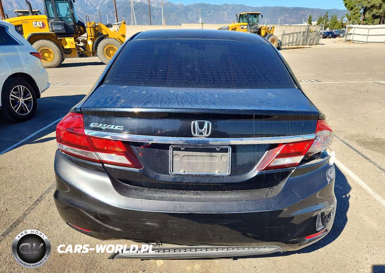 2013 Honda Civic Lx VIN:19XFB2F59DE247825 - 6