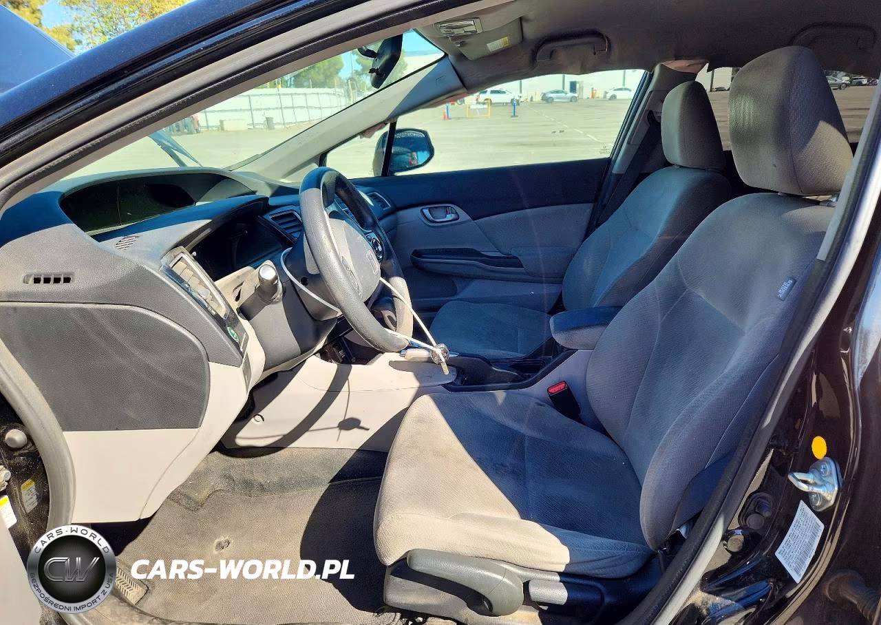 2013 Honda Civic Lx VIN:19XFB2F59DE247825 - 7