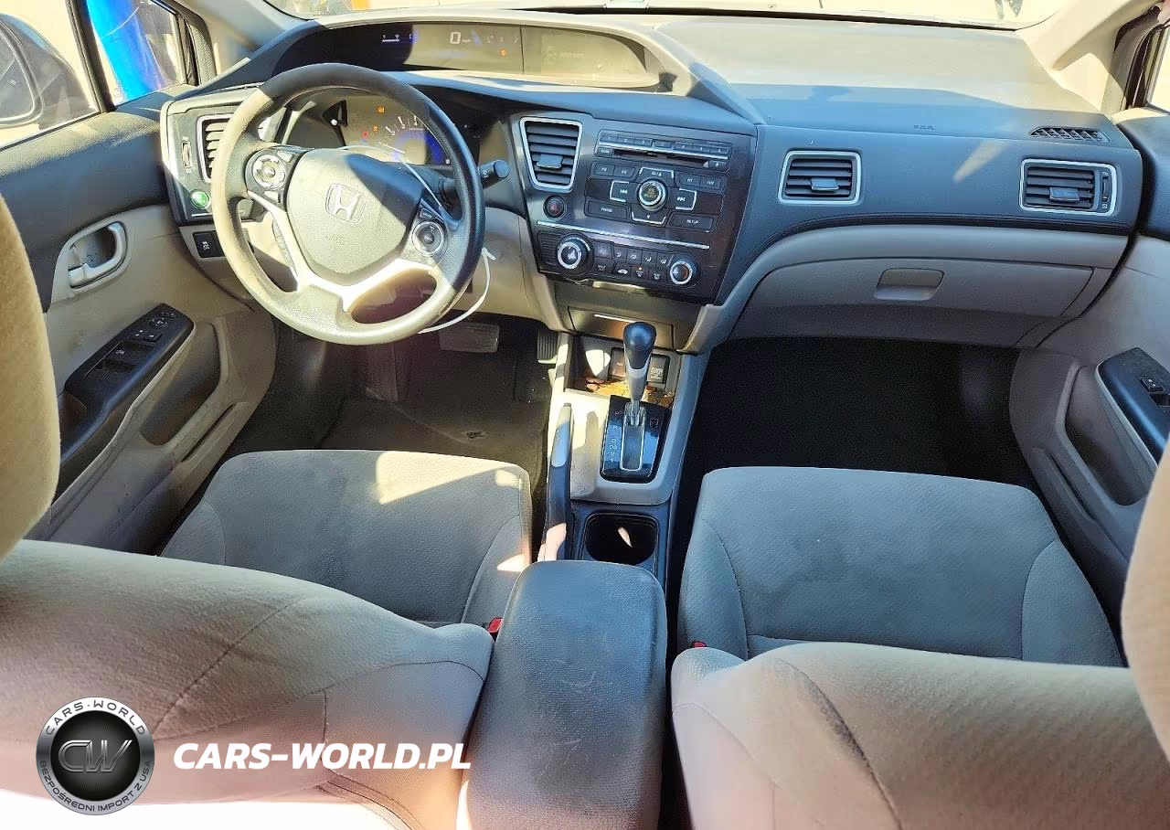 2013 Honda Civic Lx VIN:19XFB2F59DE247825 - 8