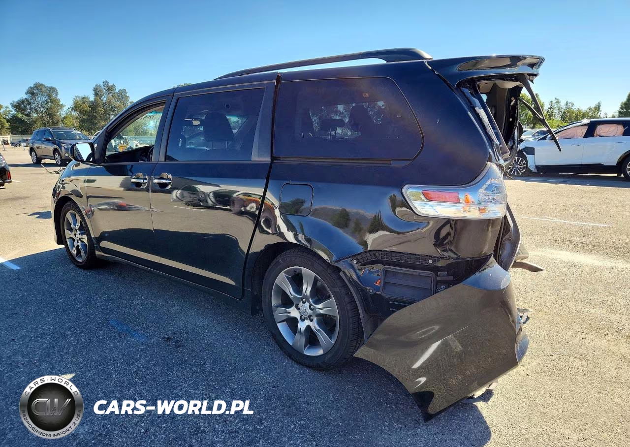 2015 Toyota Sienna Sport VIN:5TDXK3DC3FS654592 - 2