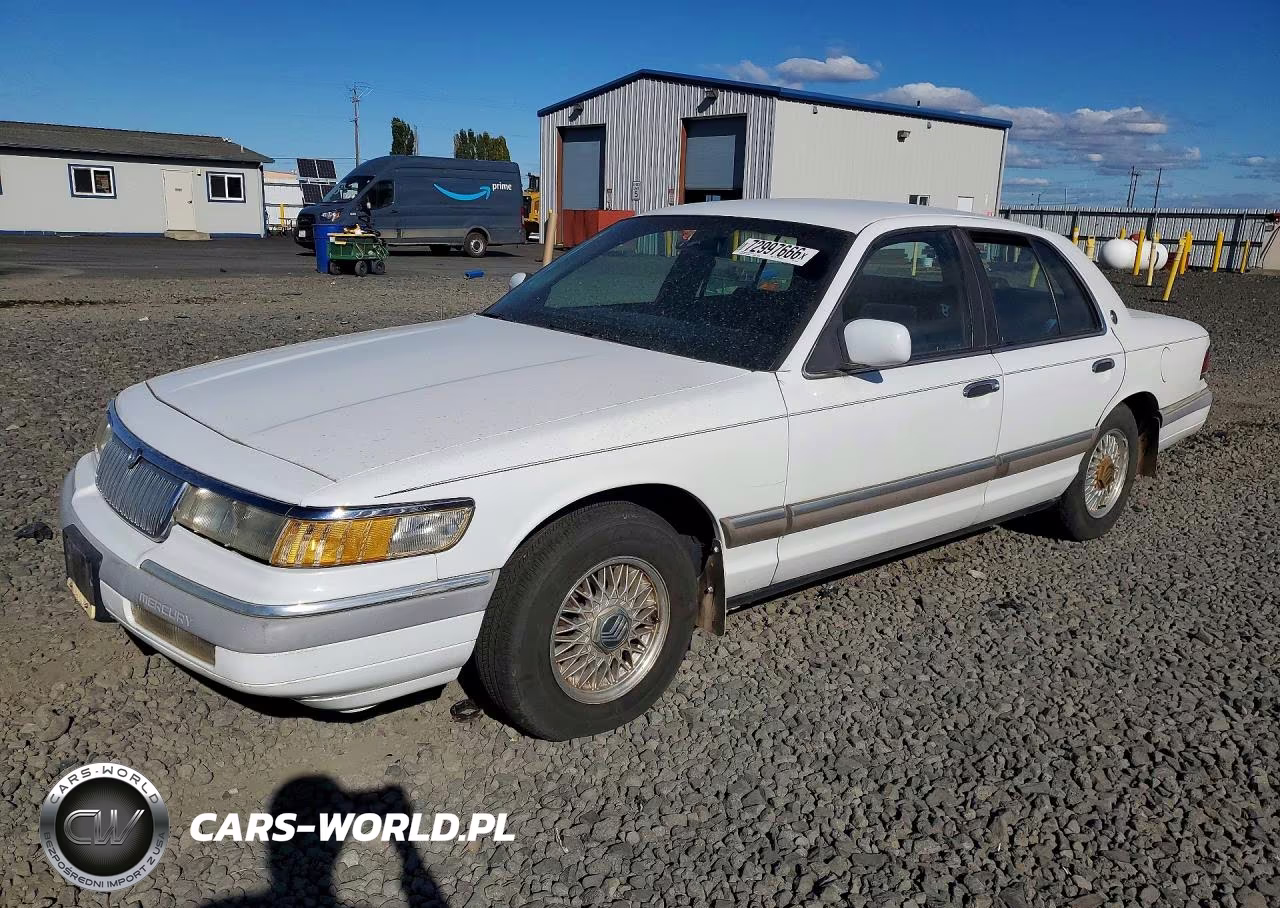 1992 Mercury Grand Marquis Ls VIN:2MELM75W1NX758329 - 1