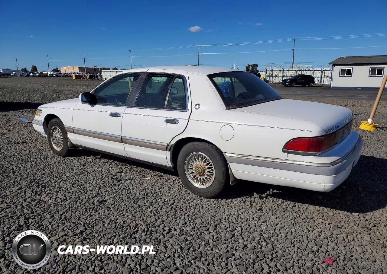 1992 Mercury Grand Marquis Ls VIN:2MELM75W1NX758329 - 2