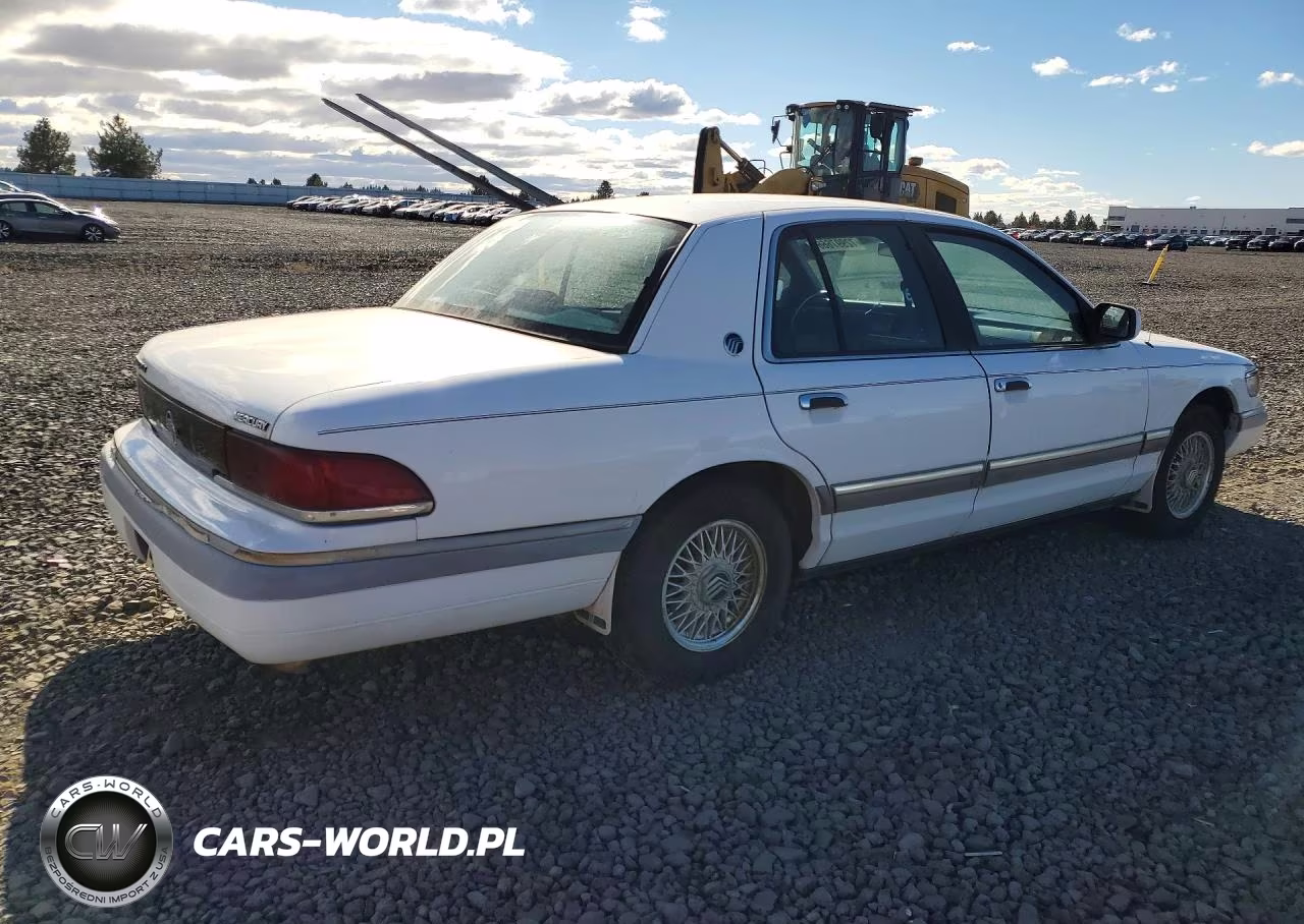 1992 Mercury Grand Marquis Ls VIN:2MELM75W1NX758329 - 3