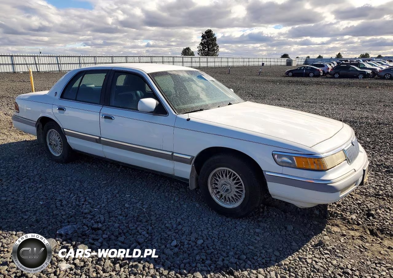 1992 Mercury Grand Marquis Ls VIN:2MELM75W1NX758329 - 4