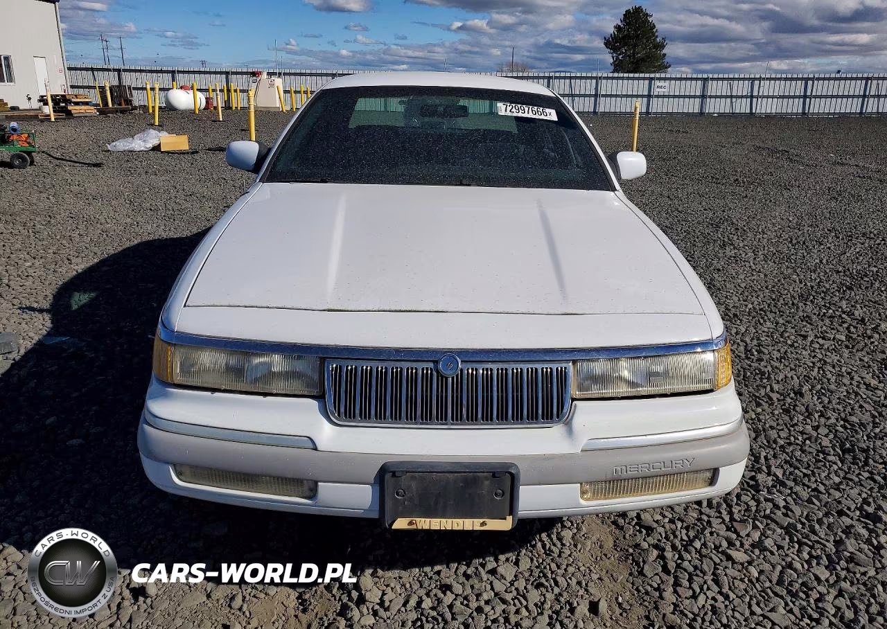 1992 Mercury Grand Marquis Ls VIN:2MELM75W1NX758329 - 5