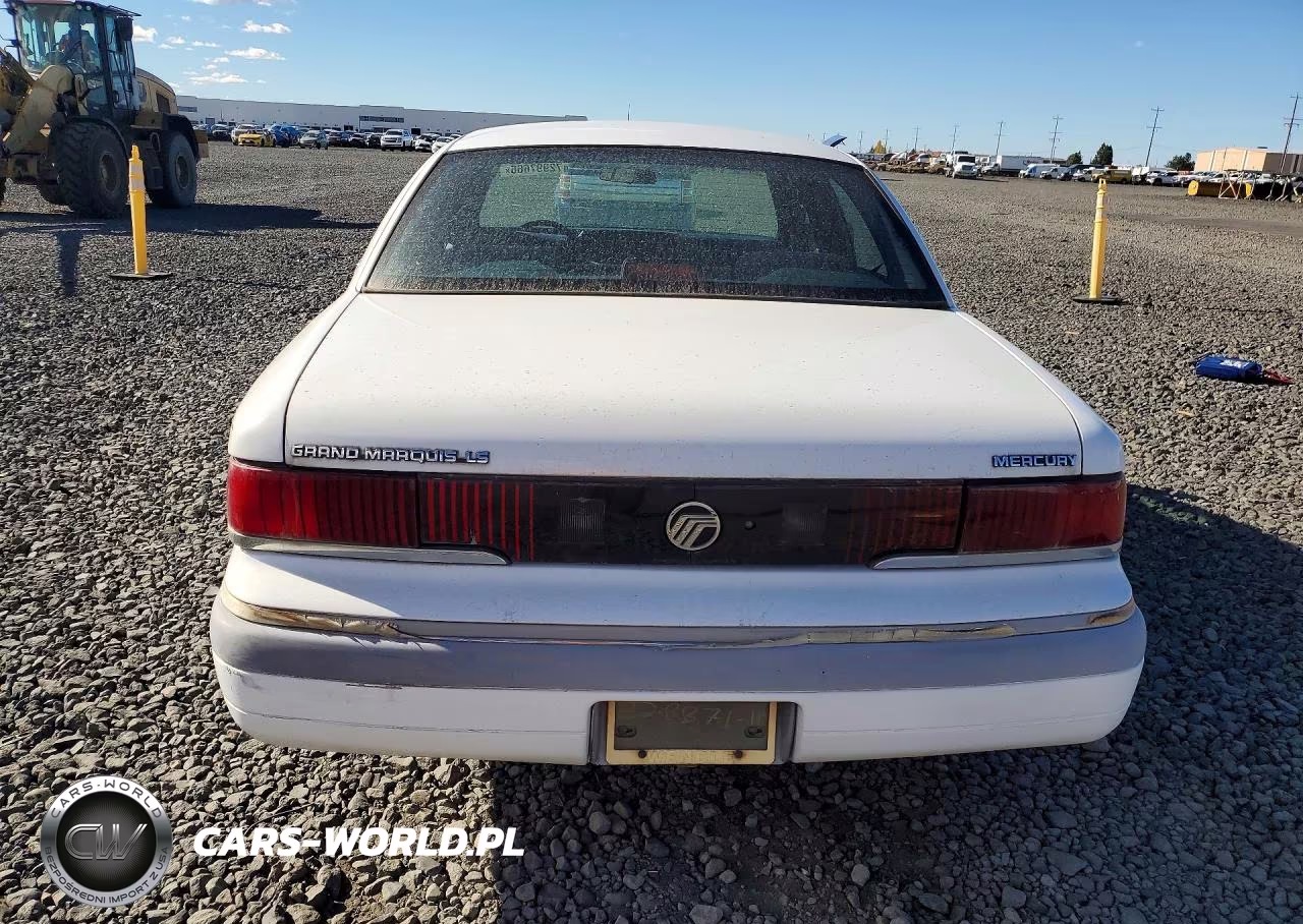 1992 Mercury Grand Marquis Ls VIN:2MELM75W1NX758329 - 6