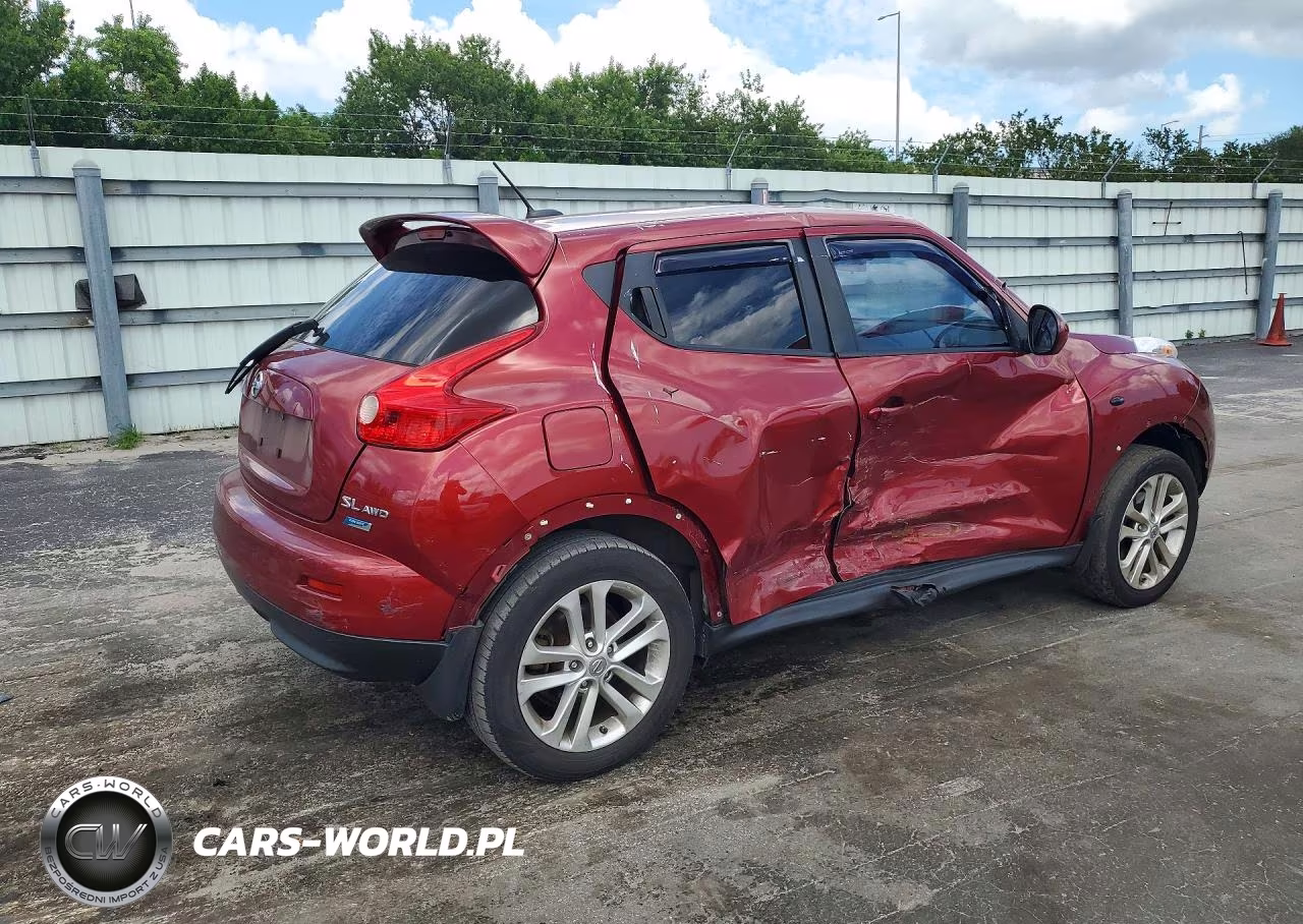 2014 Nissan Juke Sl VIN:JN8AF5MV4ET358542 - 3