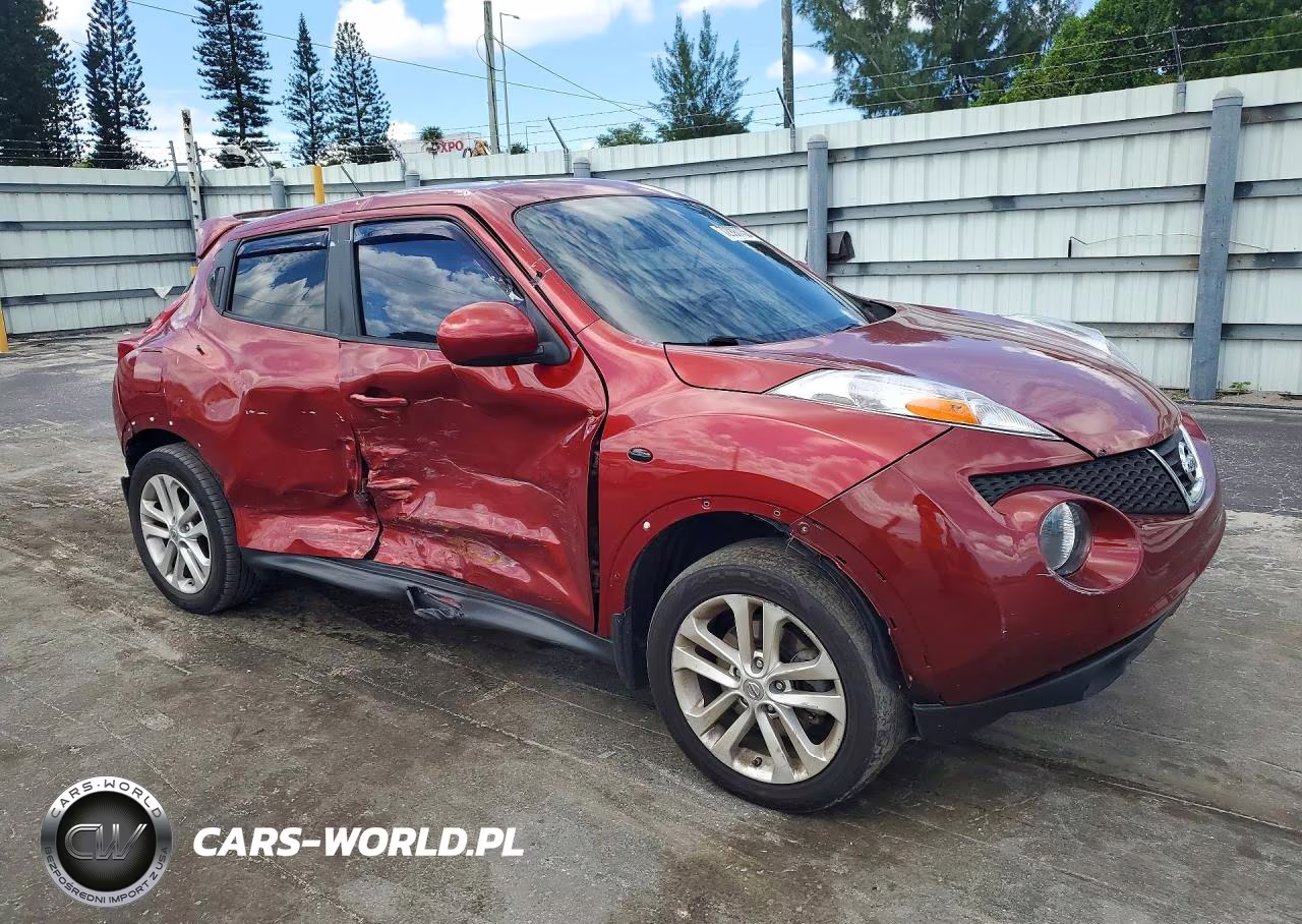 2014 Nissan Juke Sl VIN:JN8AF5MV4ET358542 - 4