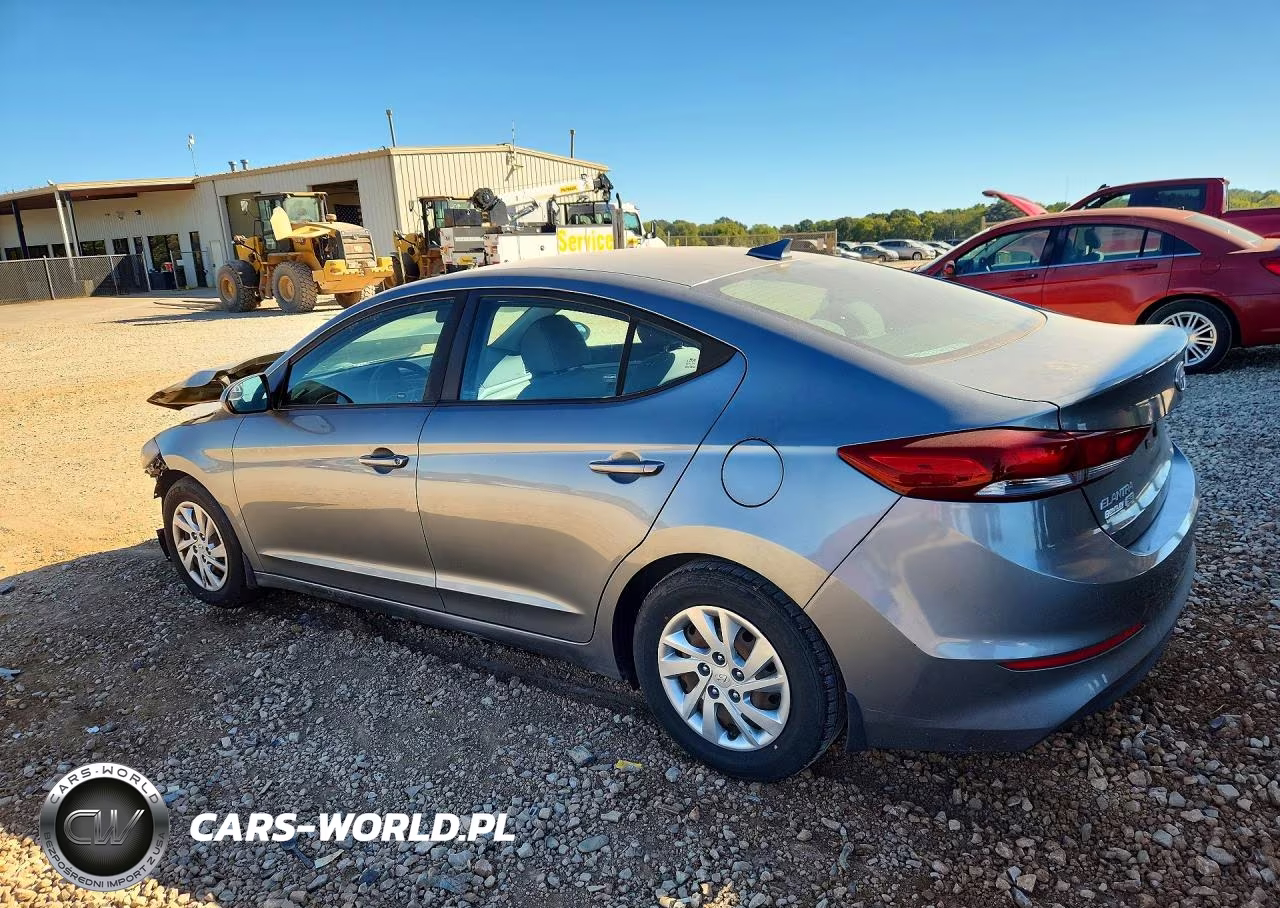 2017 Hyundai Elantra Se VIN:KMHD74LF4HU408652 - 2
