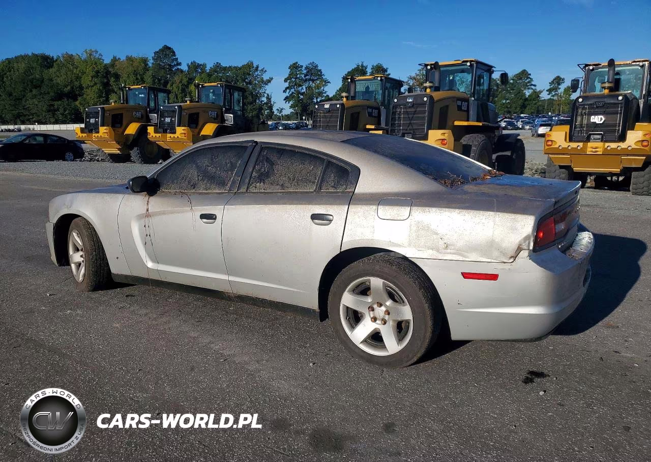 2014 Dodge Charger Police VIN:2C3CDXAT8EH358635 - 2