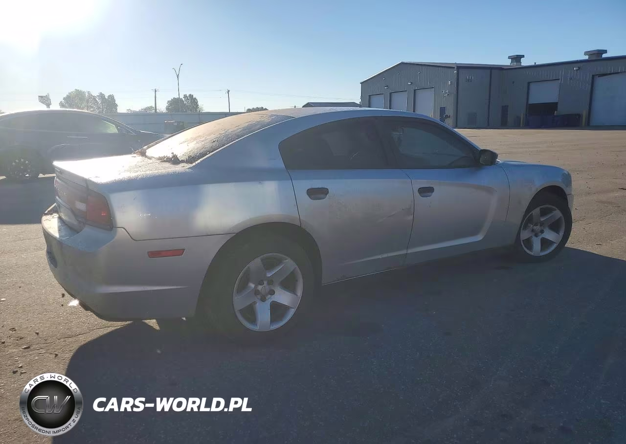 2014 Dodge Charger Police VIN:2C3CDXAT8EH358635 - 3