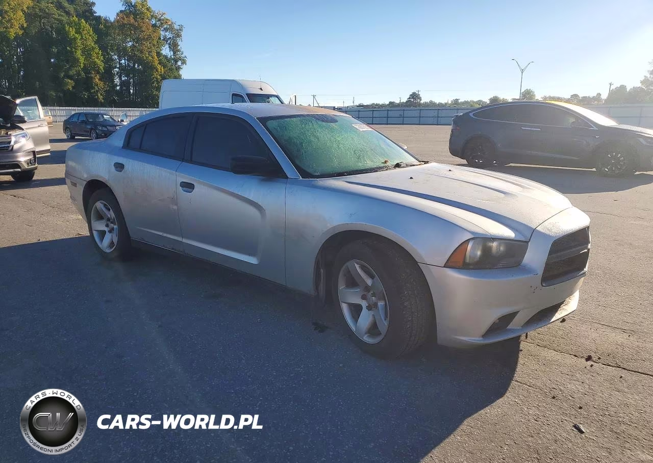 2014 Dodge Charger Police VIN:2C3CDXAT8EH358635 - 4
