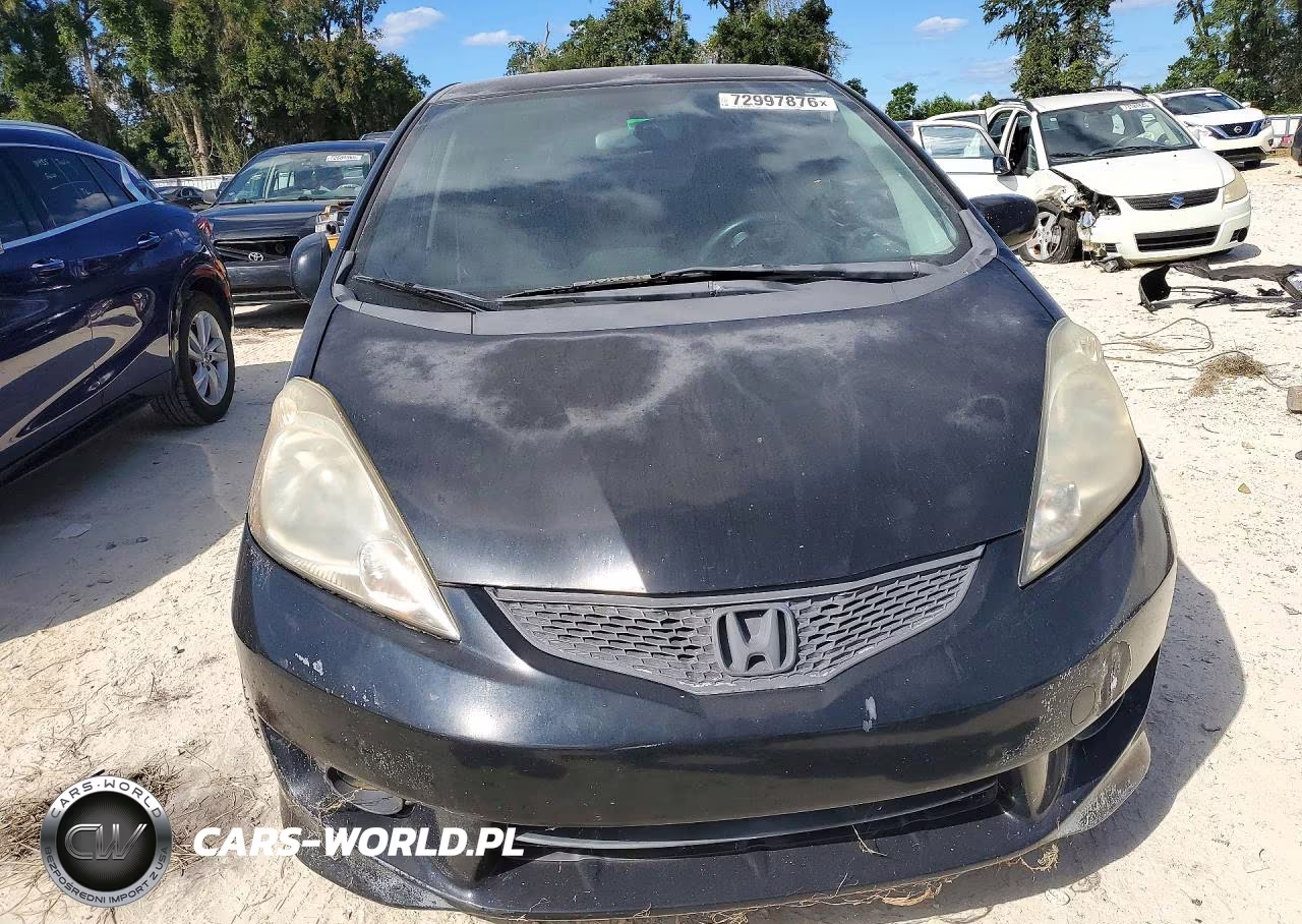 2009 Honda Fit Sport VIN:JHMGE87499S015359 - 5