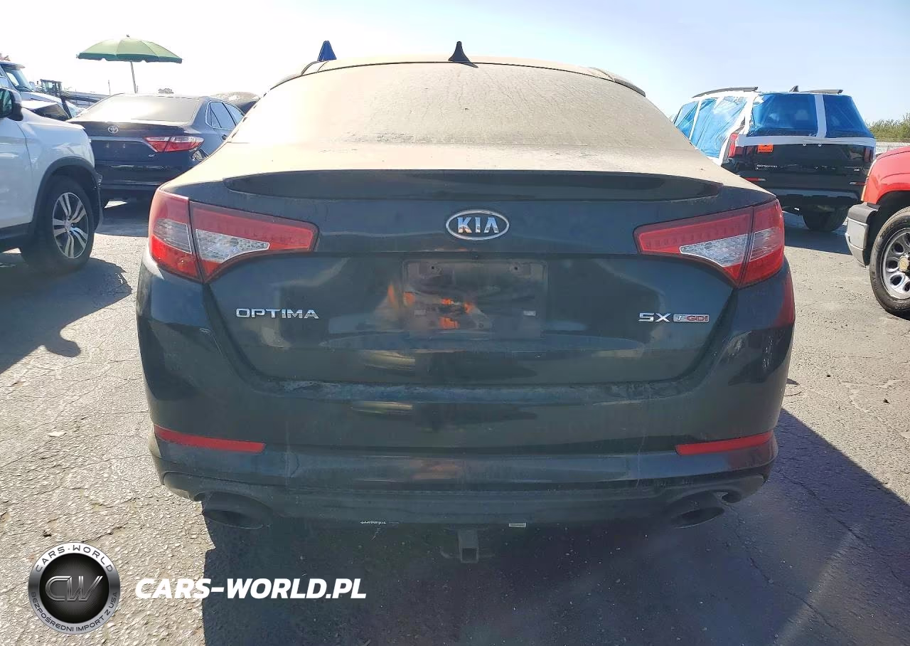 2012 Kia Optima Sx VIN:5XXGR4A67CG057376 - 6