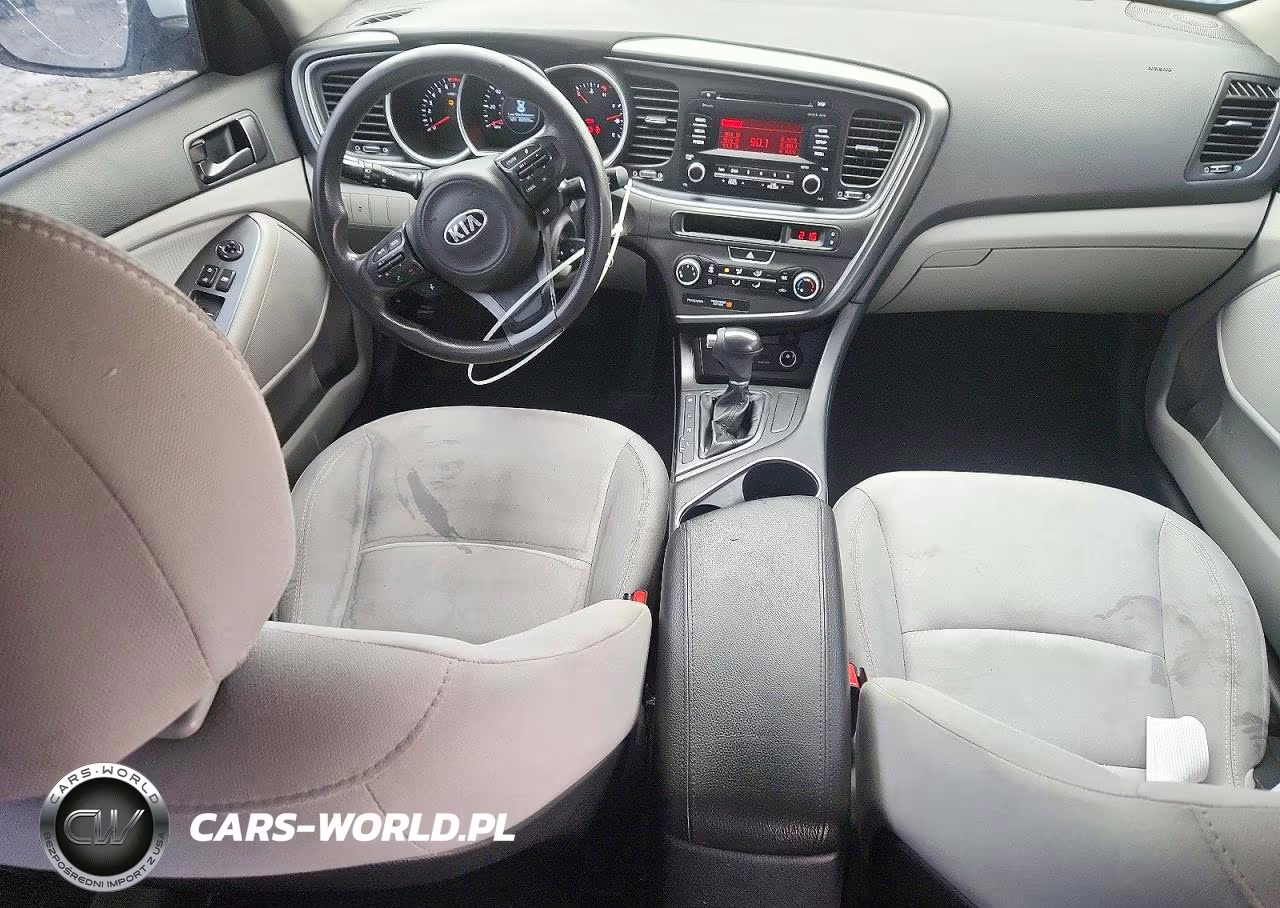 2014 Kia Optima Lx VIN:5XXGM4A71EG339376 - 8