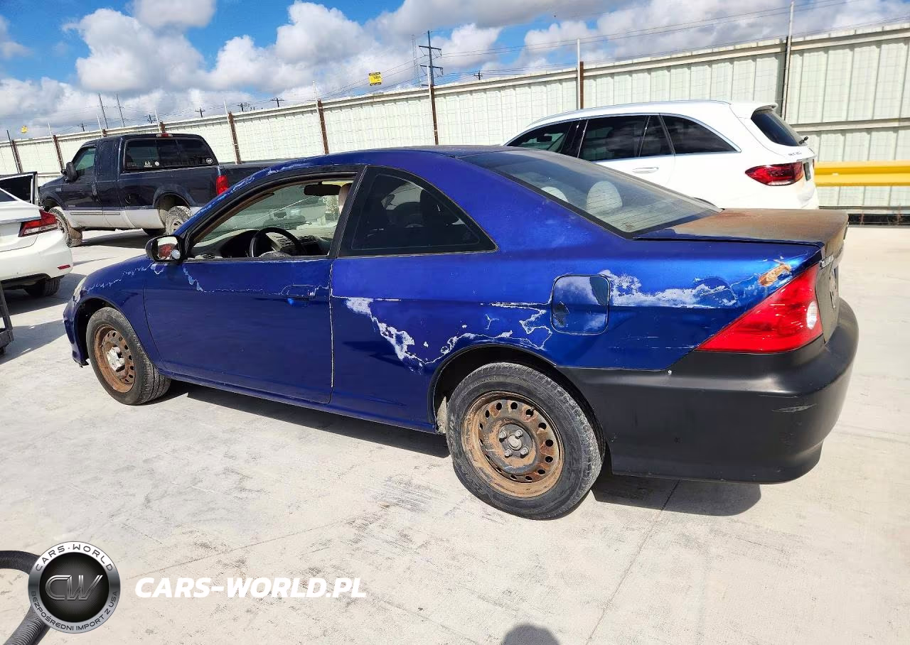 2004 Honda Civic Lx VIN:1HGEM225X4L037111 - 2