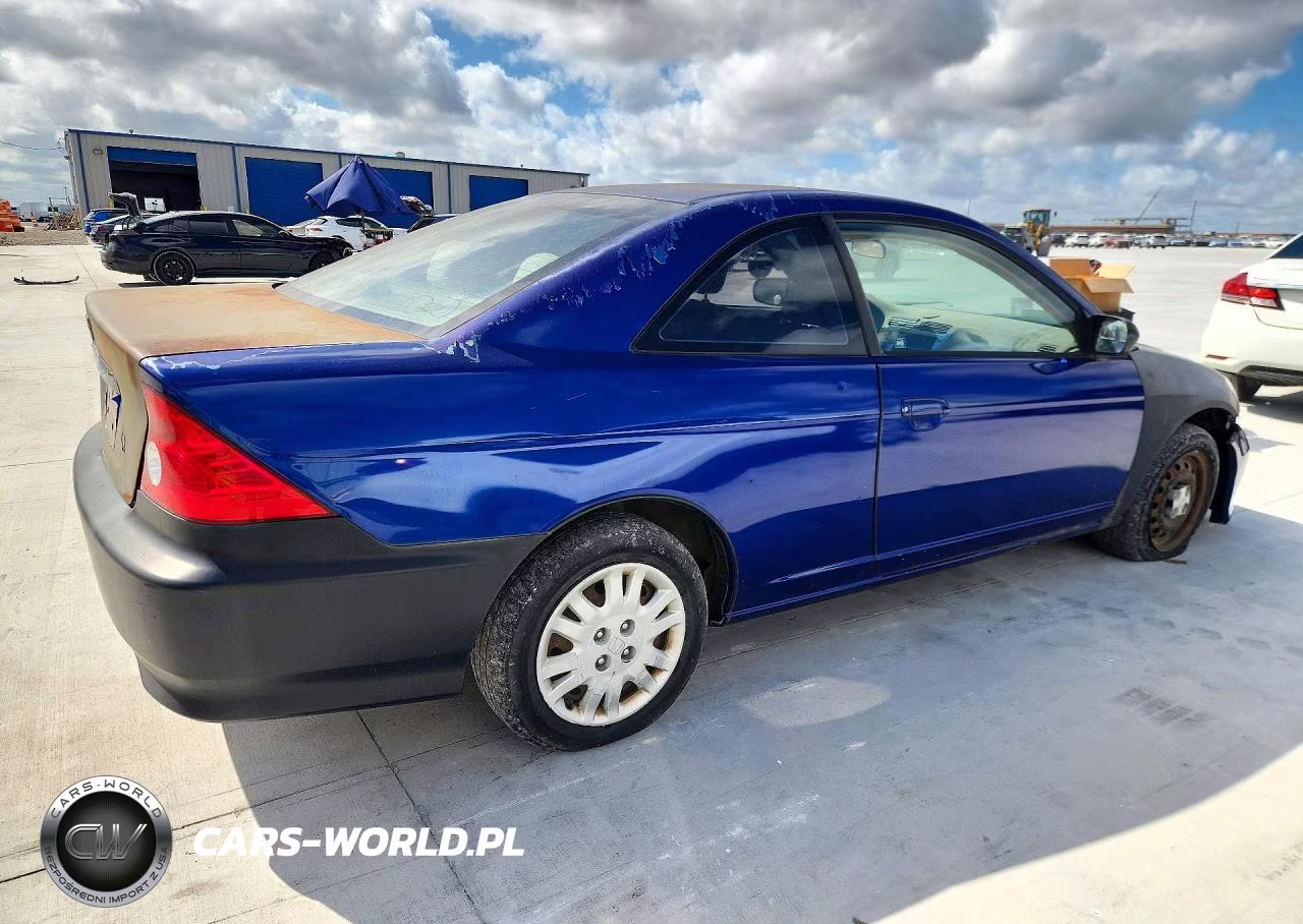 2004 Honda Civic Lx VIN:1HGEM225X4L037111 - 3