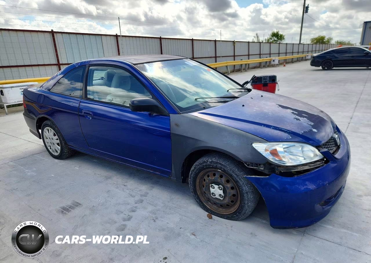2004 Honda Civic Lx VIN:1HGEM225X4L037111 - 4