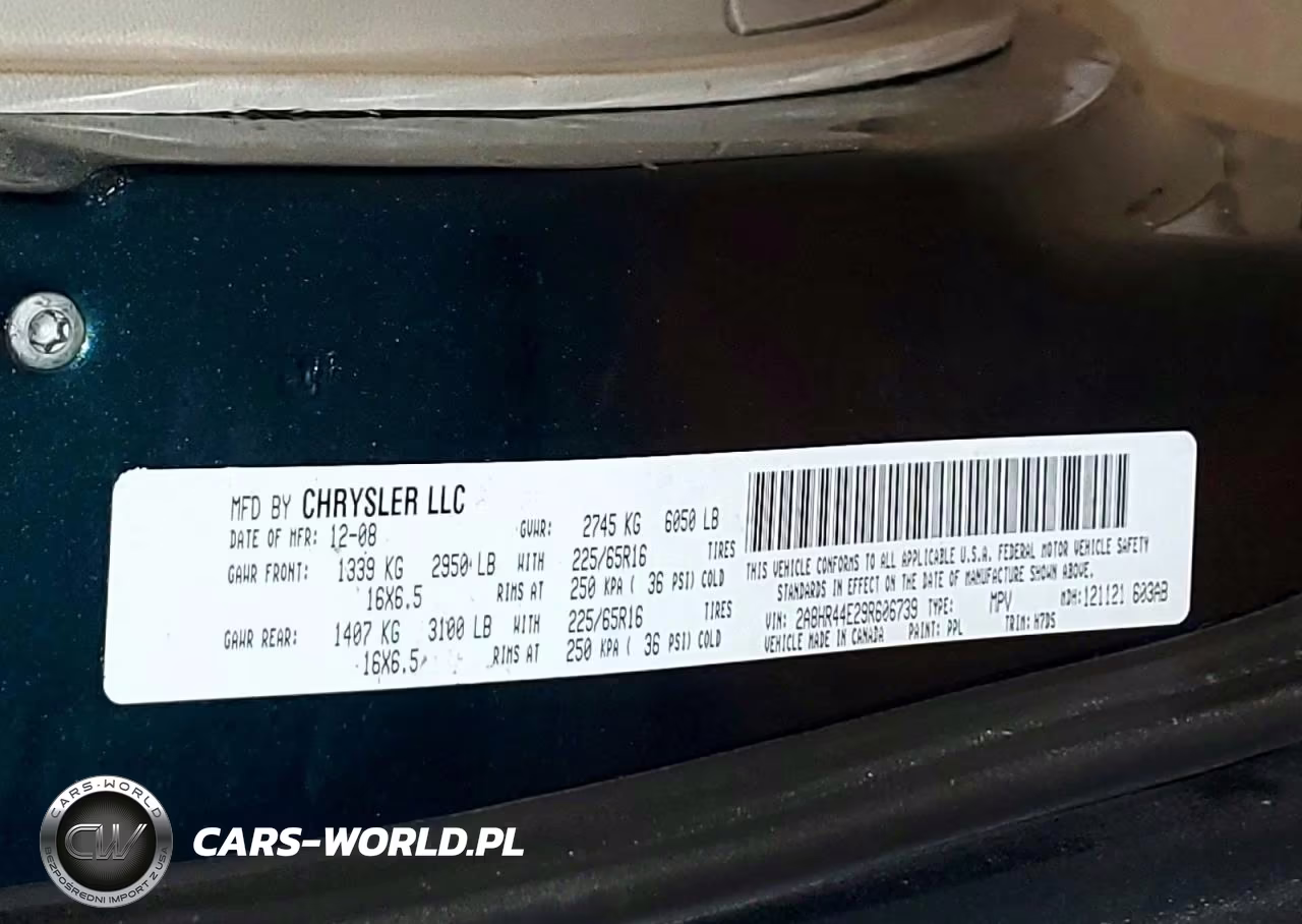 2009 Chrysler Town & Country Lx VIN:2A8HR44E29R606739 - 13