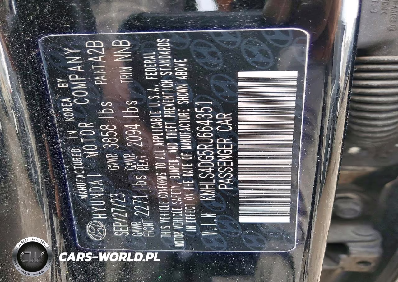 2024 Hyundai Elantra Sel VIN:KMHLS4DG5RU664351 - 12