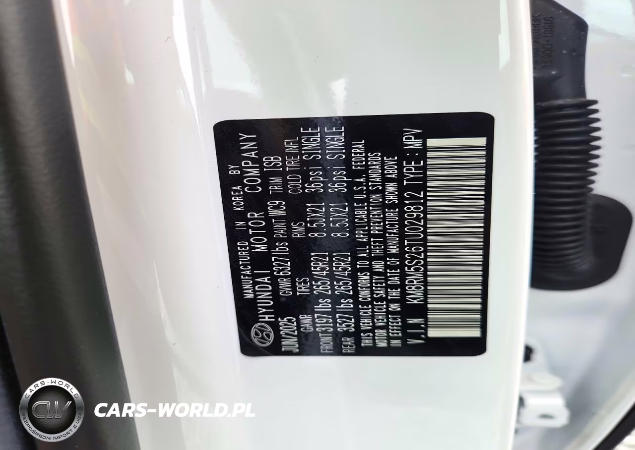 2026 Hyundai Palisade Calligraphy VIN:KM8RM5S26TU029812 - 14
