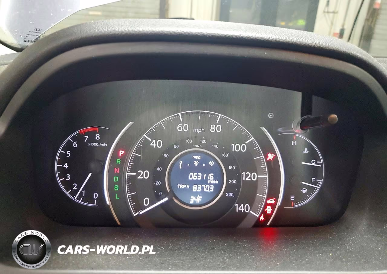 2016 Honda Cr-V Lx VIN:5J6RM4H36GL104576 - 9