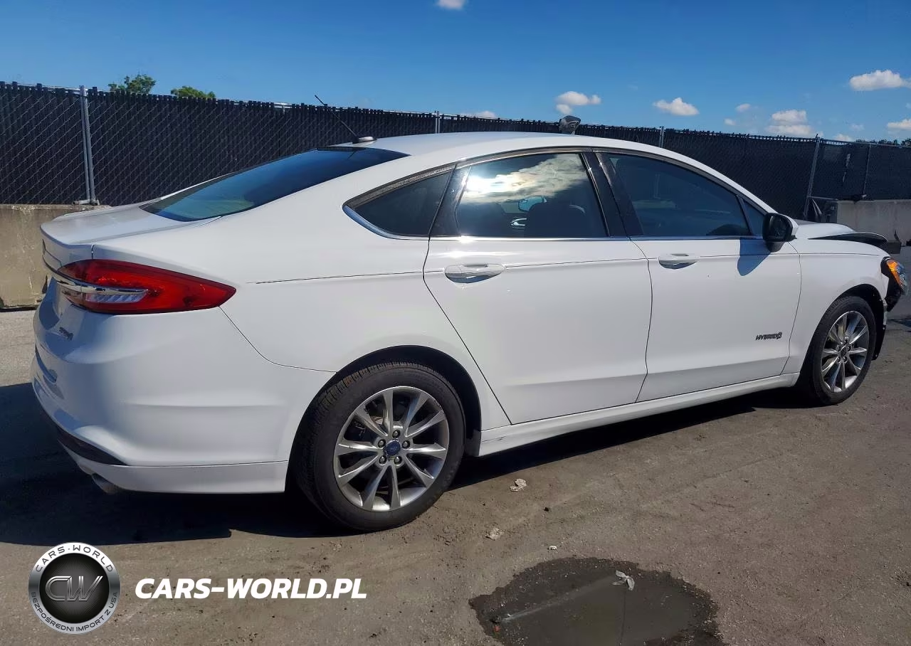 2017 Ford Fusion Se Hybrid VIN:3FA6P0LU3HR314666 - 3