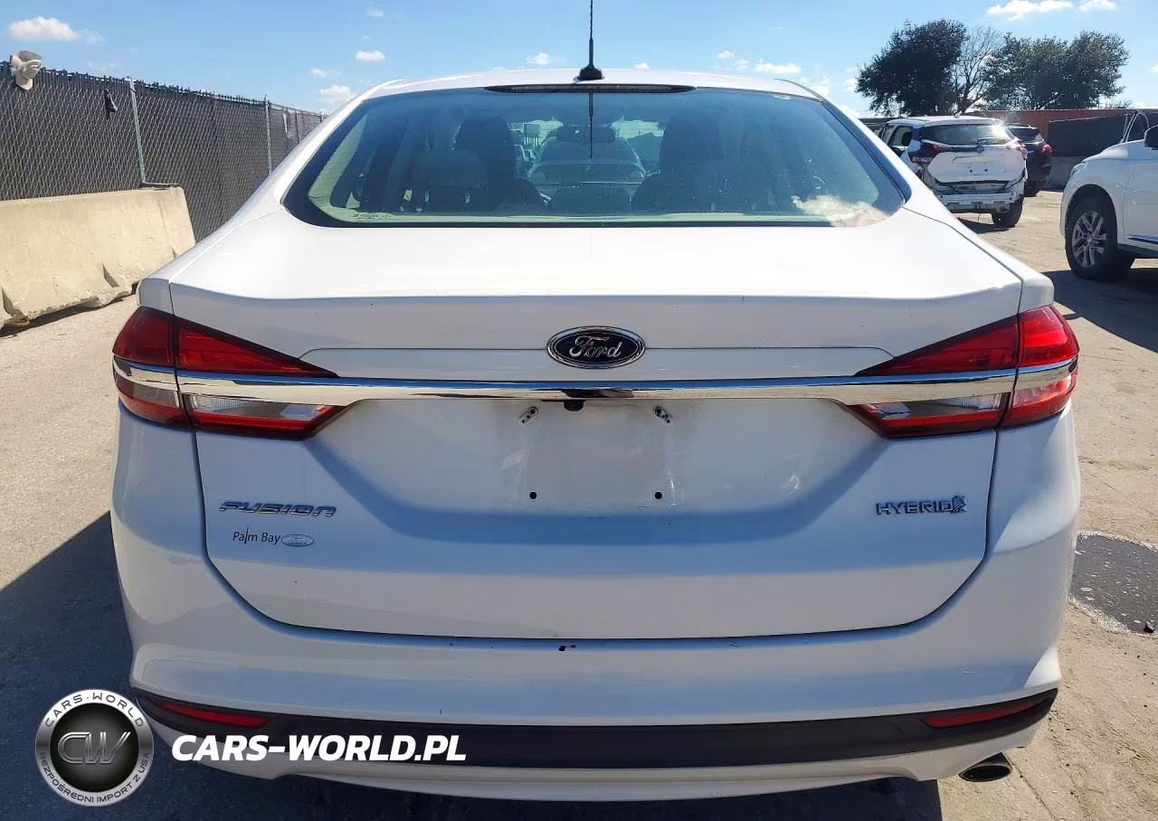 2017 Ford Fusion Se Hybrid VIN:3FA6P0LU3HR314666 - 6