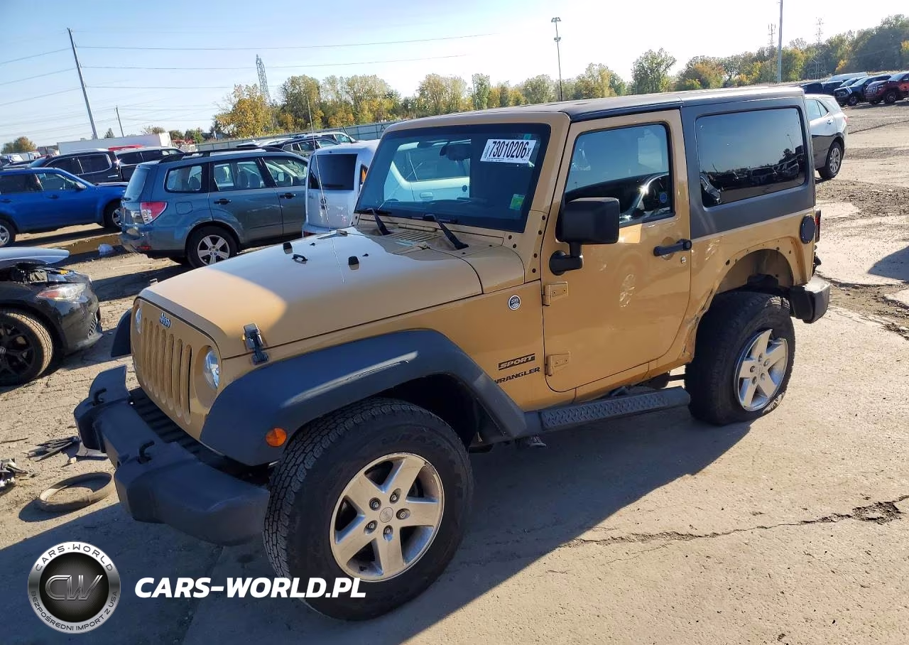 2014 Jeep Wrangler Sport VIN:1C4AJWAG1EL155713 - 1