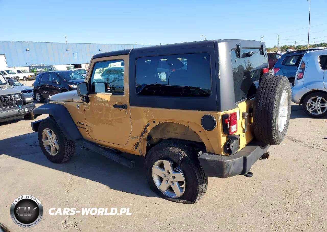 2014 Jeep Wrangler Sport VIN:1C4AJWAG1EL155713 - 2