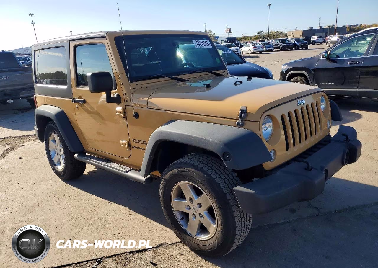 2014 Jeep Wrangler Sport VIN:1C4AJWAG1EL155713 - 4