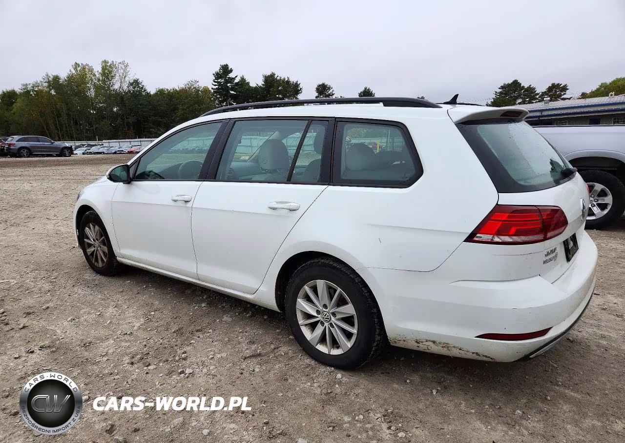 2018 Volkswagen Golf Sportwagen S VIN:3VWD17AU3JM766860 - 2