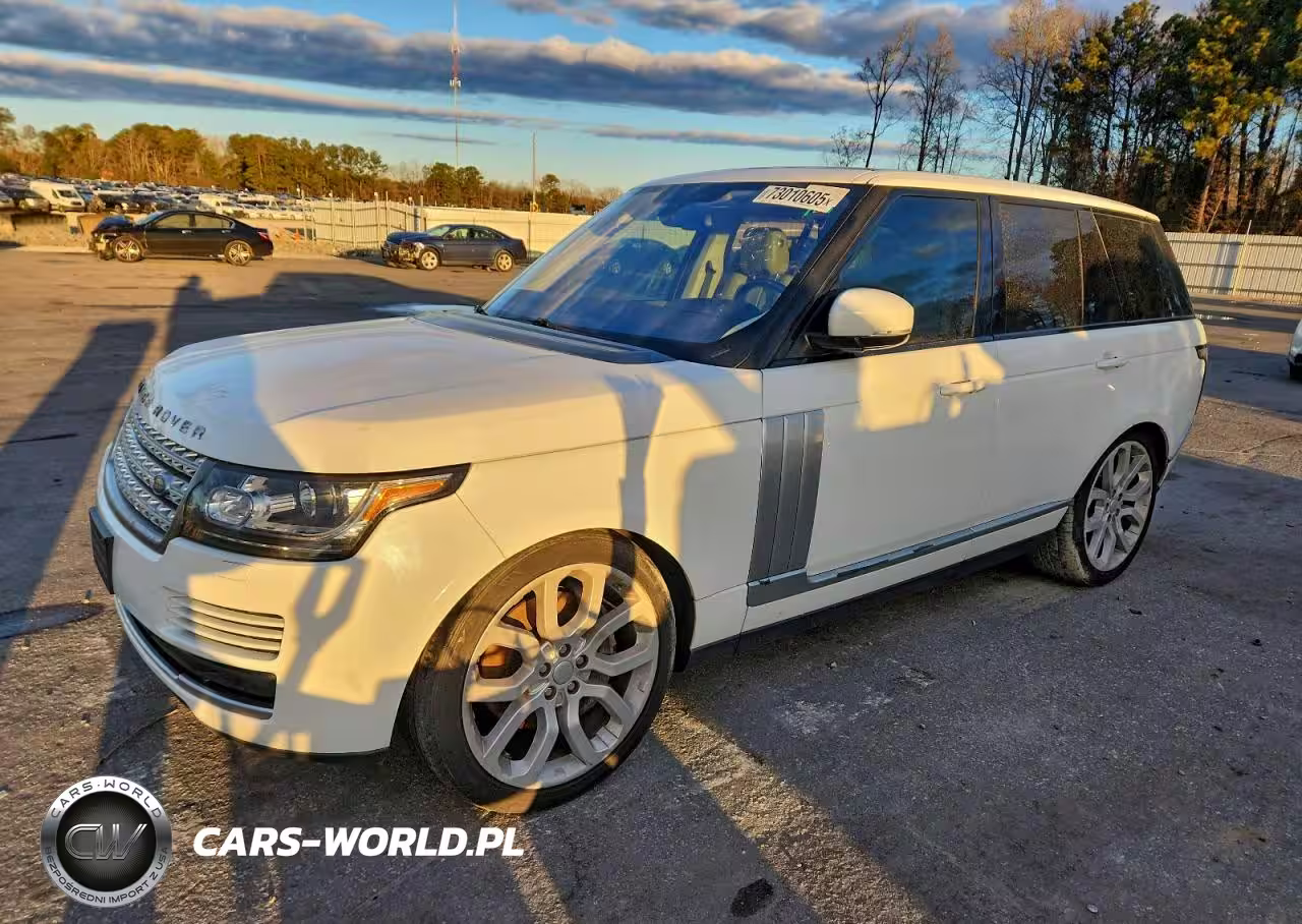 2016 Land Rover Range Rover Hse