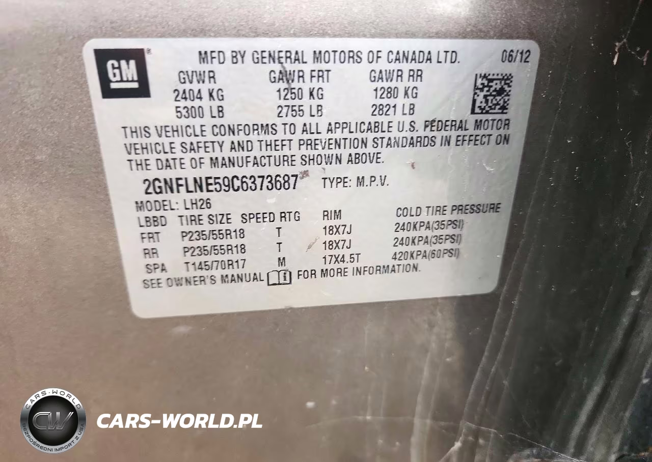 2012 Chevrolet Equinox VIN:2GNFLNE59C6373687 - 13