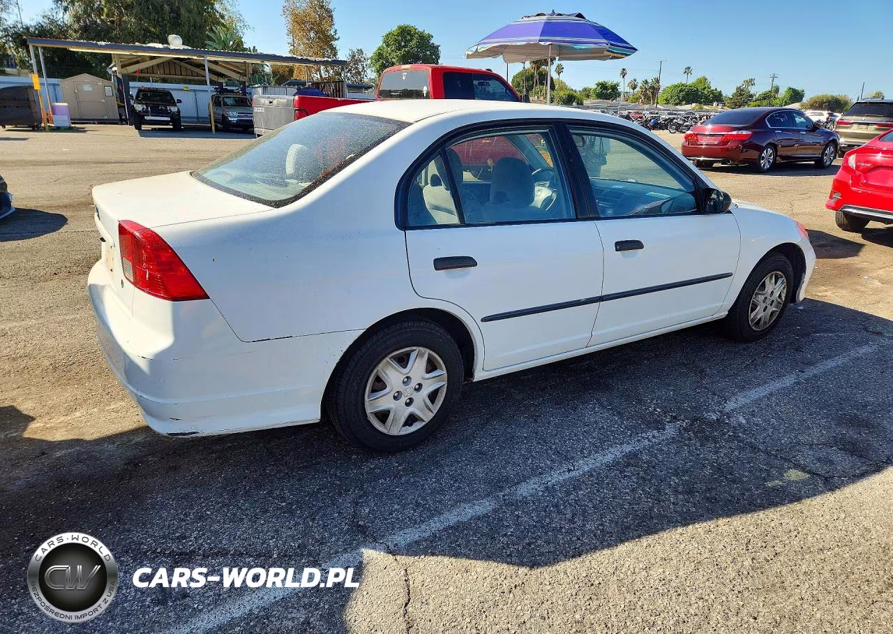 2004 Honda Civic Dx VIN:2HGES164X4H593935 - 3