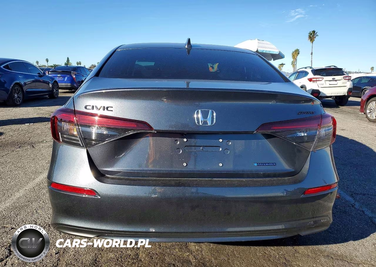 2026 Honda Civic Sport VIN:2HGFE4F87TH316481 - 6