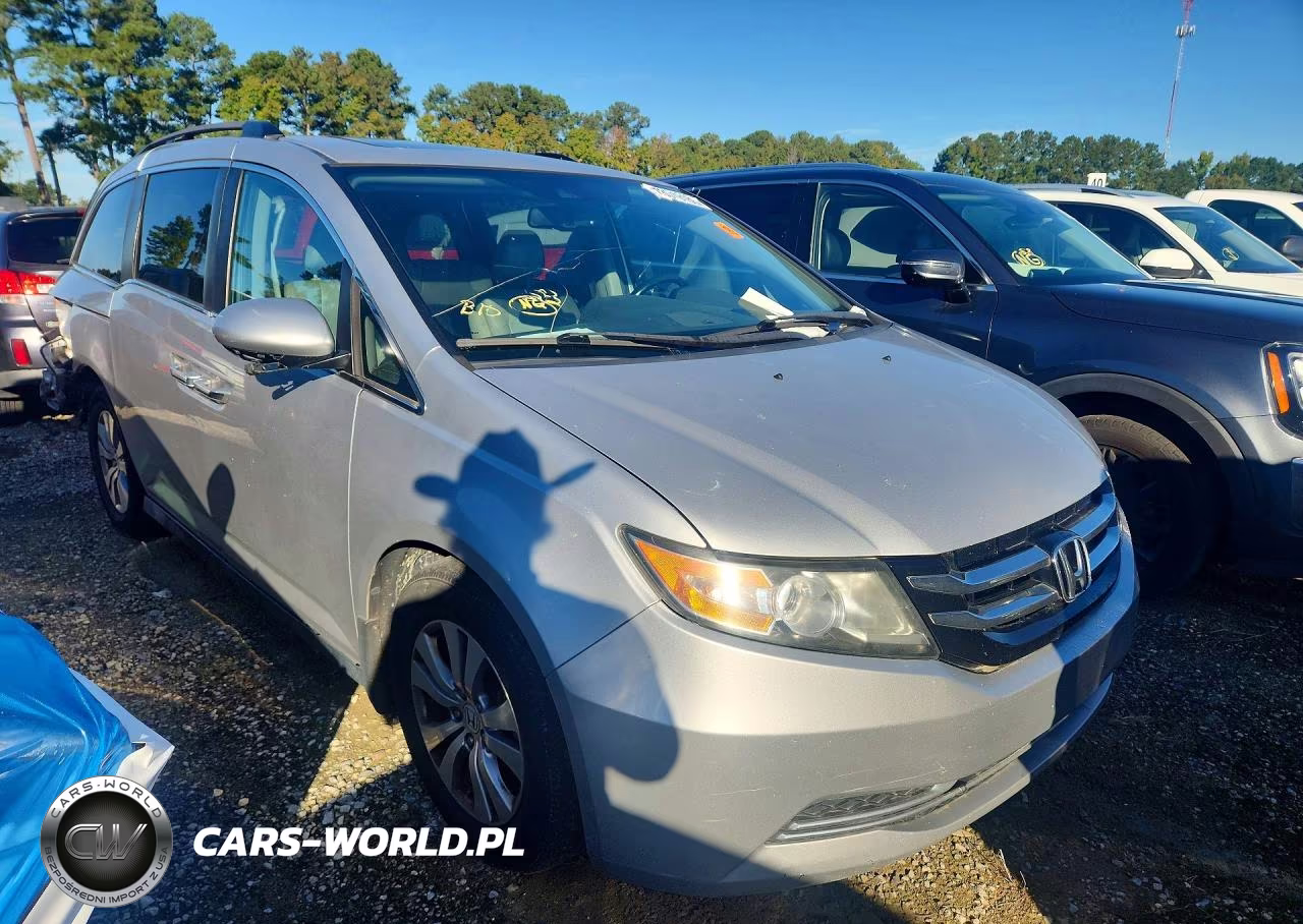 2014 Honda Odyssey Exl VIN:5FNRL5H62EB093665 - 4
