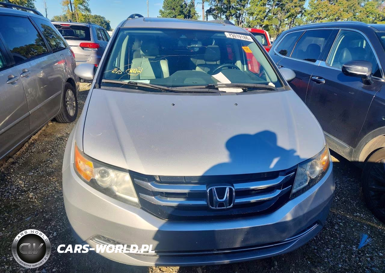 2014 Honda Odyssey Exl VIN:5FNRL5H62EB093665 - 5