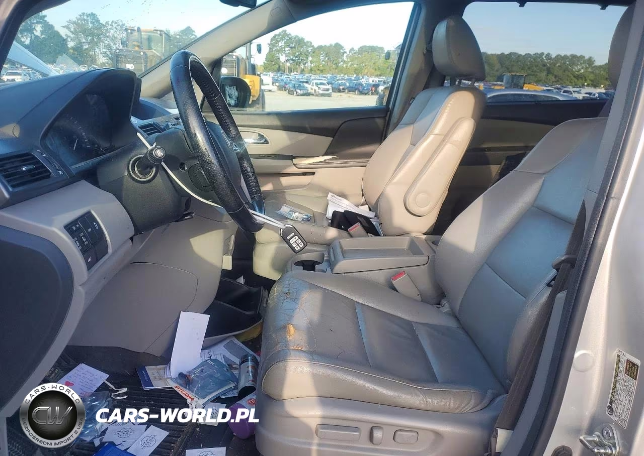 2014 Honda Odyssey Exl VIN:5FNRL5H62EB093665 - 7