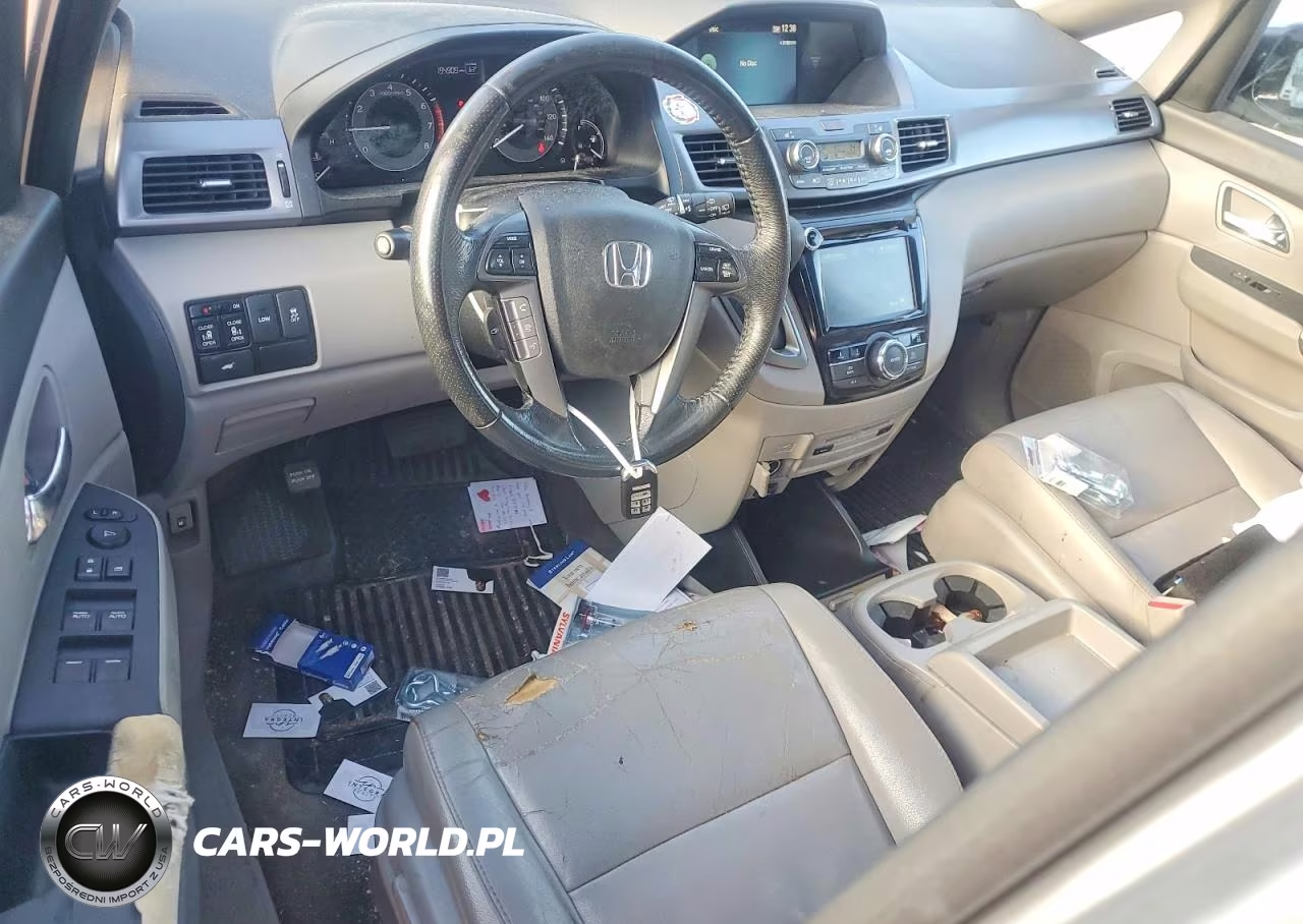 2014 Honda Odyssey Exl VIN:5FNRL5H62EB093665 - 8