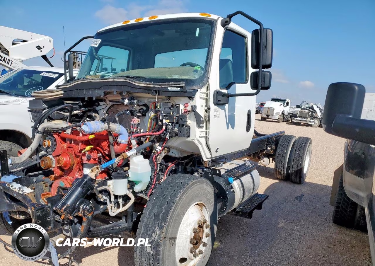 2019 International Mv607 Truck Cab And Chassis VIN:3HAEUMML6KL284970 - 2