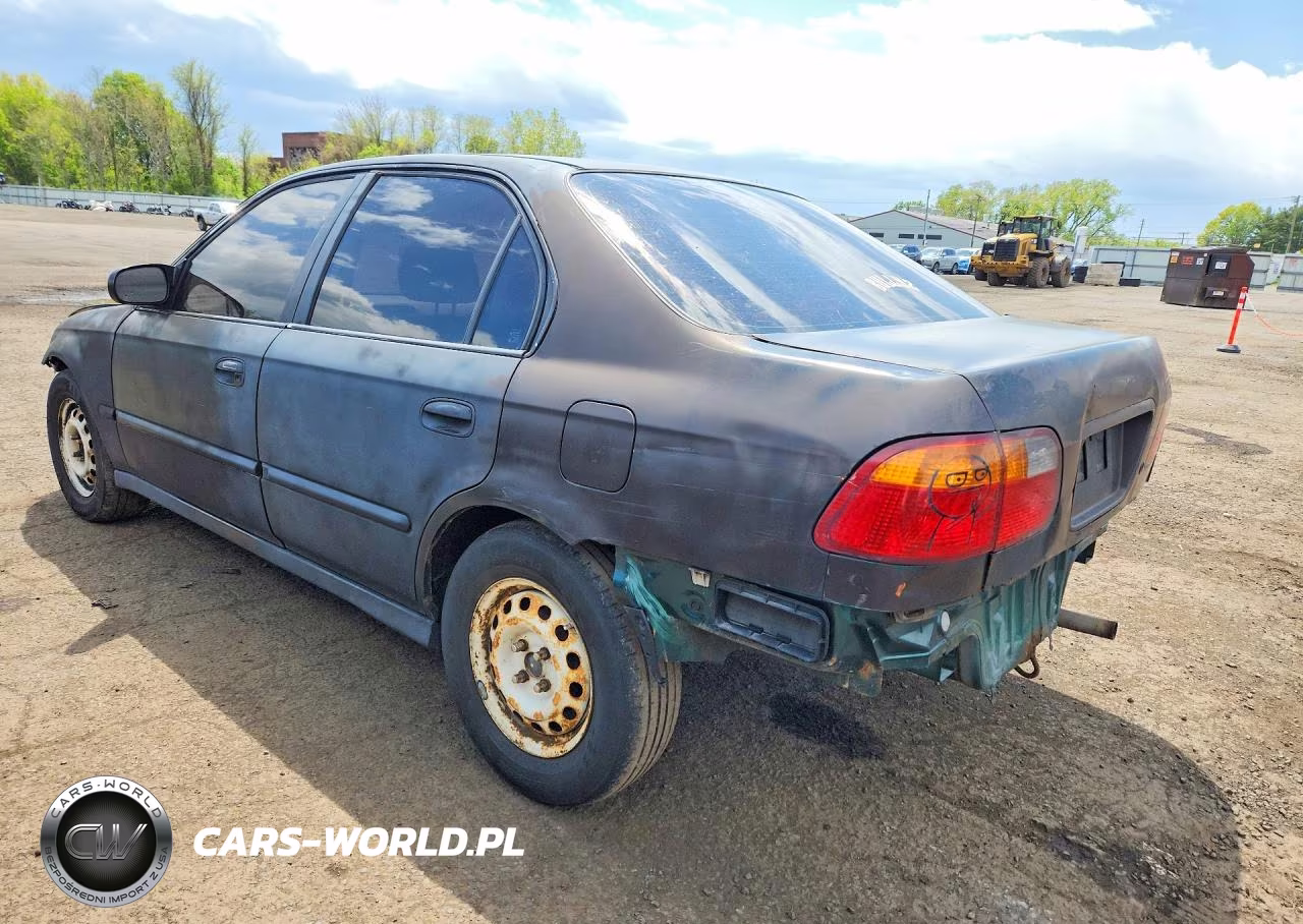 1999 Honda Civic Lx VIN:2HGEJ6670XH560411 - 2