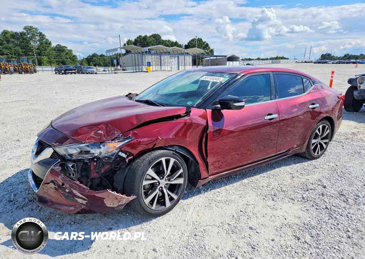 2017 Nissan Maxima 3.5 Sv VIN:1N4AA6AP9HC452464 - 1