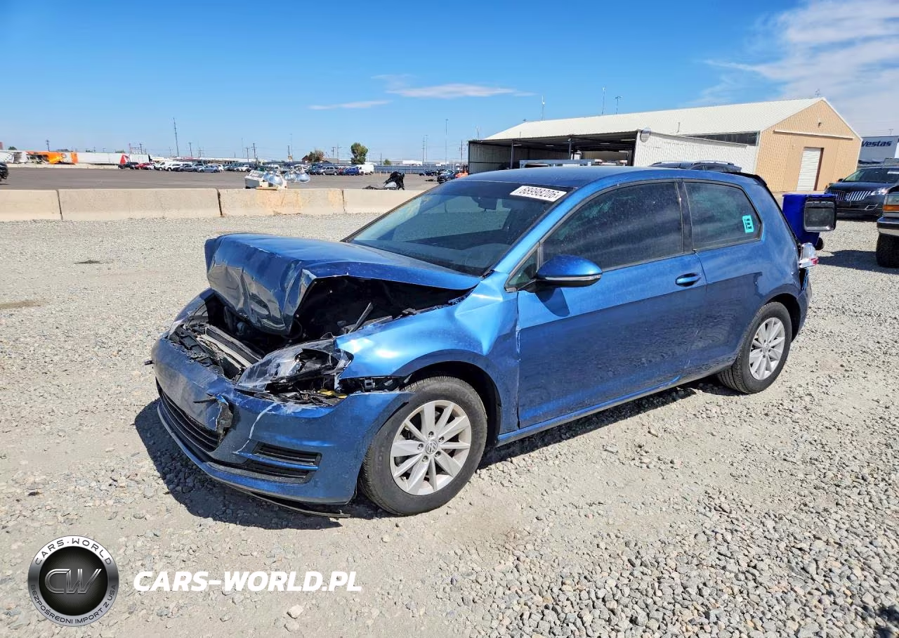 2016 Volkswagen Golf Base - S VIN:3VW817AU5GM004463 - 1