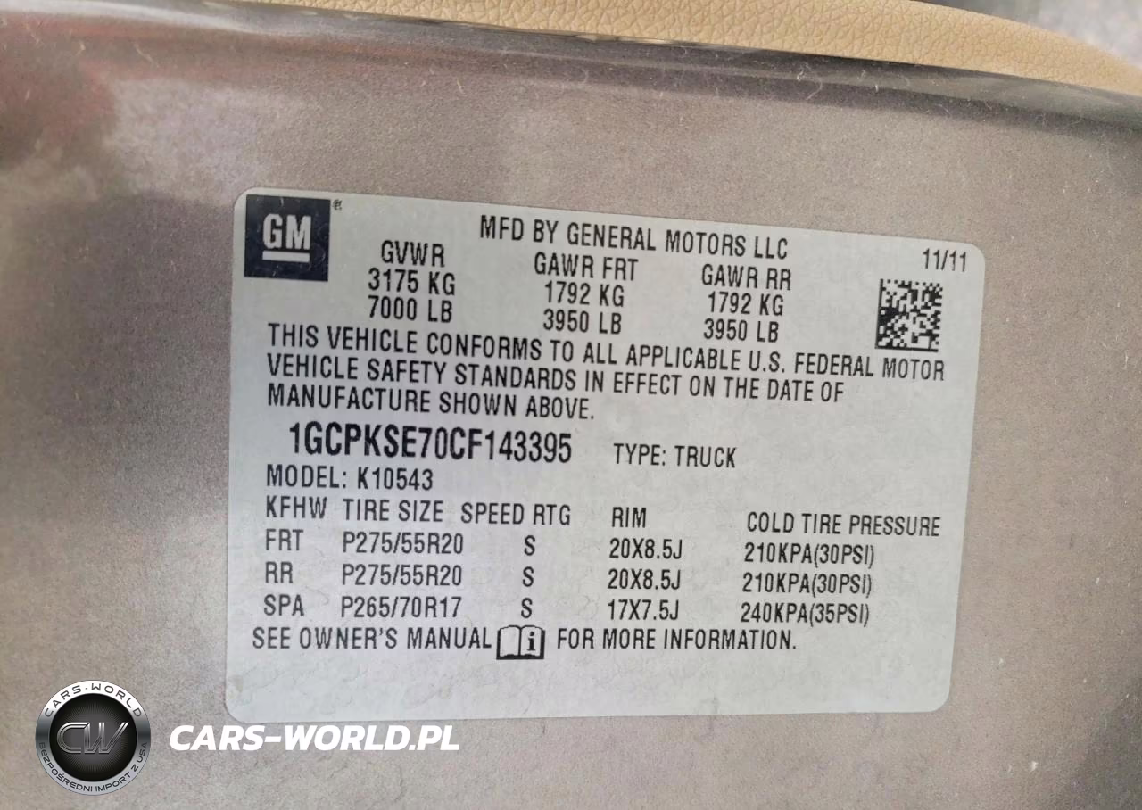 2012 Chevrolet Silverado K1500 Lt VIN:1GCPKSE70CF143395 - 12