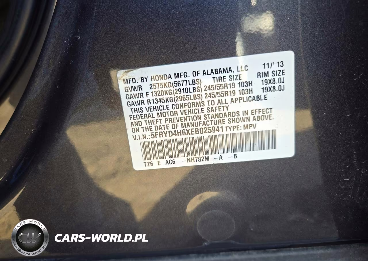 2014 Acura Mdx Technology VIN:5FRYD4H6XEB025941 - 13